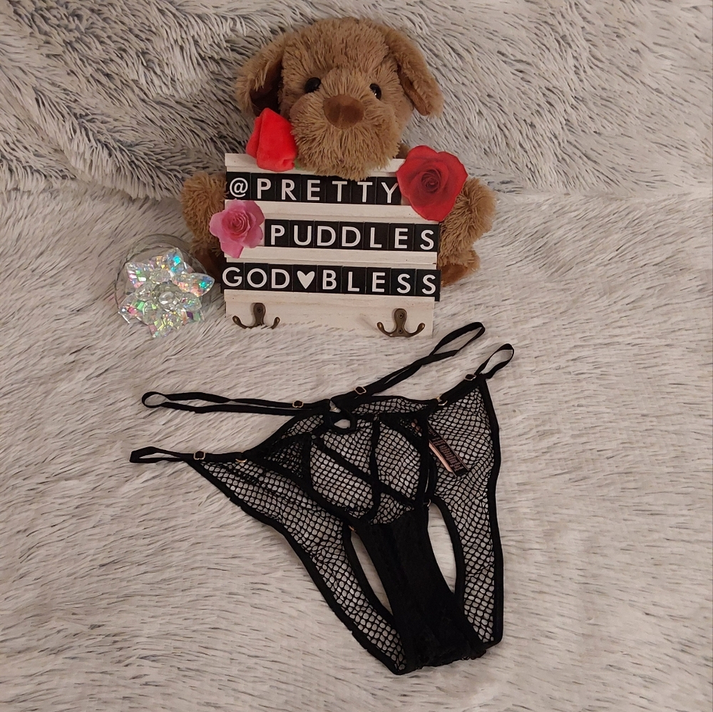 ♠️ XXL VS Very Sexy Fishnet String Cheeky Panty ♠️